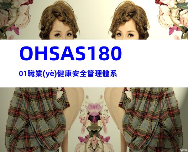 OHSAS18001職業(yè)健康安全管理體系